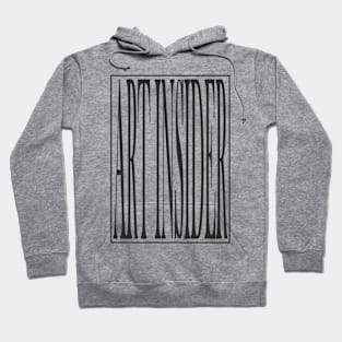 ART INSIDER V.1 (black print) Hoodie